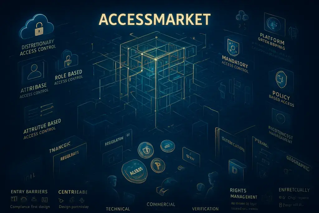 How Access Control Shapes Market Entry and Rights Management in the Digital Marketplace