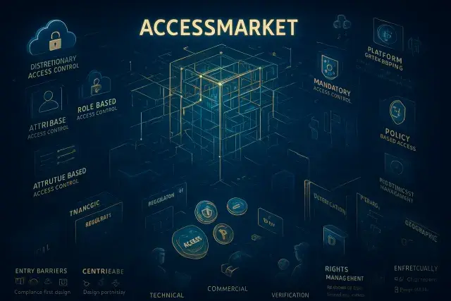 How Access Control Shapes Market Entry and Rights Management in the Digital Marketplace